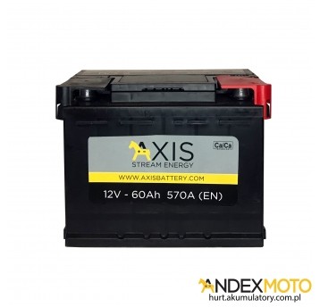 Akumulator 12V 60Ah AXIS