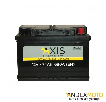 Akumulator 12V 74Ah AXIS