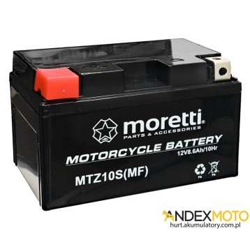 Akumulator 12V 8,6Ah MTZ10S GEL MORETTI