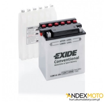 Akumulator 14 Ah EXIDE conventional 12N14-3A