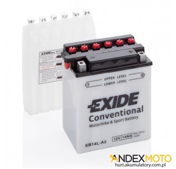 Akumulator 14 Ah EXIDE conventional EB14L-A2