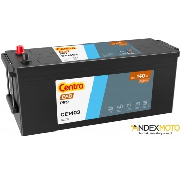 Akumulator 140 Ah CENTRA STRONG PRO EFB+ CE1403