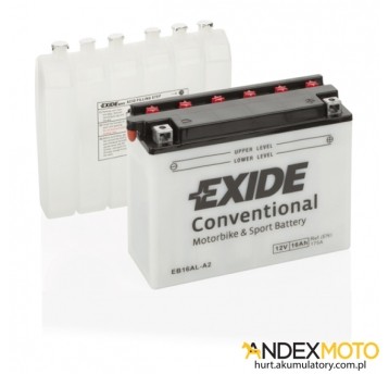 Akumulator 16 Ah EXIDE conventional EB16AL-A2