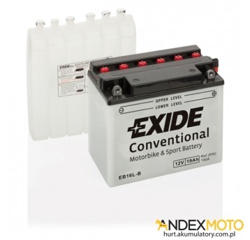 Akumulator 19 Ah EXIDE conventional EB16L-B