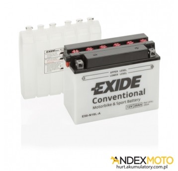 Akumulator 20 Ah EXIDE conventional E50-N18L-A