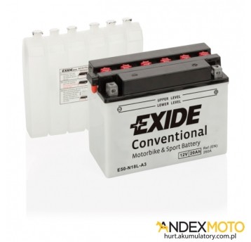 Akumulator 20 Ah EXIDE conventional E50-N18L-A3