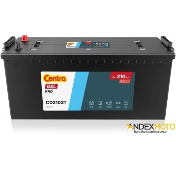 Akumulator 210 Ah CENTRA ENDURANCE+PRO GEL CD2103T