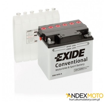 Akumulator 30 Ah EXIDE conventional E60-N30-A