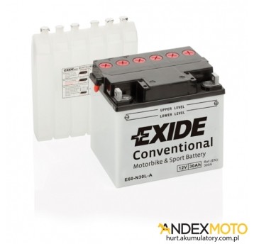 Akumulator 30 Ah EXIDE conventional E60-N30L-A