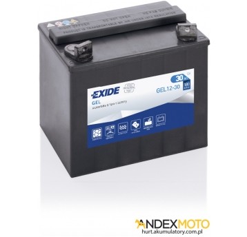Akumulator 30 Ah EXIDE GEL GEL12-30