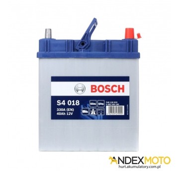 Akumulator 40 Ah BOSCH S4 S4018 0 092 S40 180