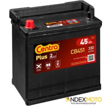 Akumulator 45 Ah CENTRA PLUS CB451