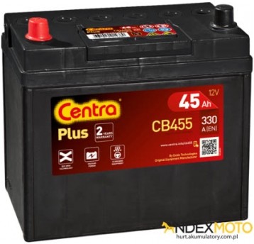 Akumulator 45 Ah CENTRA PLUS CB455