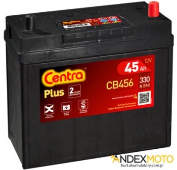 Akumulator 45 Ah CENTRA PLUS CB456