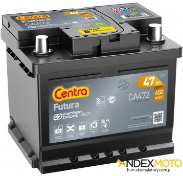 Akumulator 47 Ah CENTRA FUTURA CA472