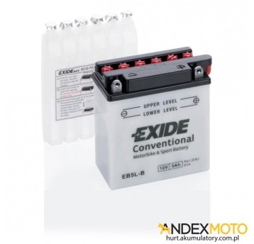 Akumulator 5 Ah EXIDE conventional EB5L-B