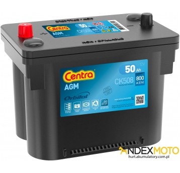 Akumulator 50 Ah CENTRA AGM CK508