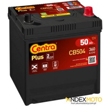 Akumulator 50 Ah CENTRA PLUS CB504