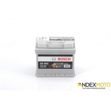 Akumulator 52 Ah BOSCH S5 S5001 0 092 S50 010