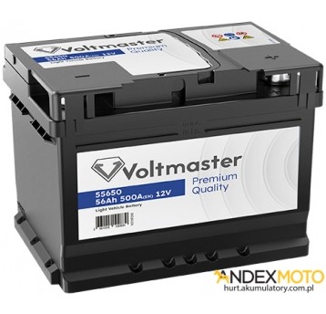 Akumulator 56 Ah 55650 VOLTMASTER