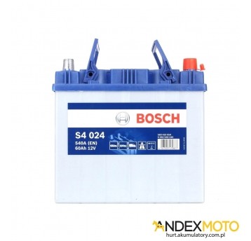 Akumulator 60 Ah BOSCH S4 S4024 0 092 S40 240