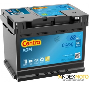 Akumulator 60 Ah CENTRA AGM CK600/CK620