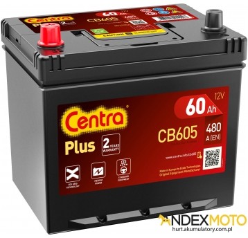 Akumulator 60 Ah CENTRA PLUS CB605