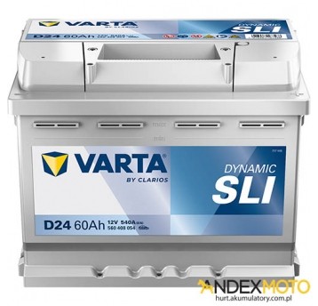 Akumulator 60 Ah VARTA DYNAMIC SLI D24 560408054