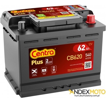 Akumulator 62 Ah CENTRA PLUS CB620