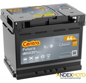 Akumulator 64 Ah CENTRA FUTURA CA640