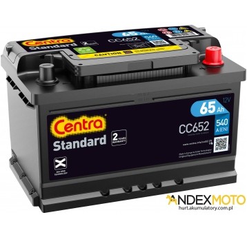 Akumulator 65 Ah CENTRA STANDARD CC652