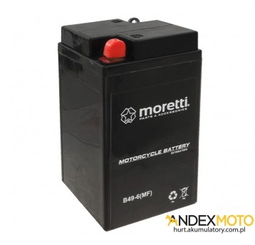 Akumulator 6V 10Ah B49-6 GEL MORETTI