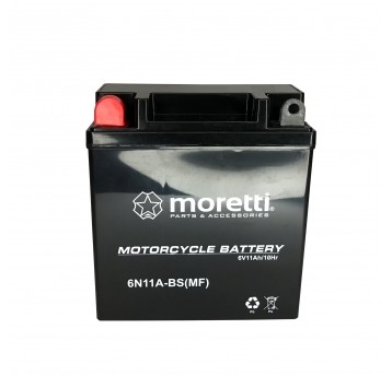 Akumulator 6V 11Ah 6N11A-4B GEL MORETTI