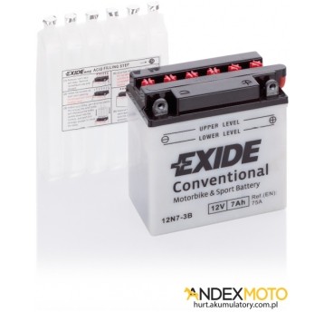 Akumulator 7 Ah EXIDE conventional 12N7-3B