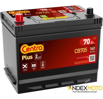 Akumulator 70 Ah CENTRA PLUS CB705
