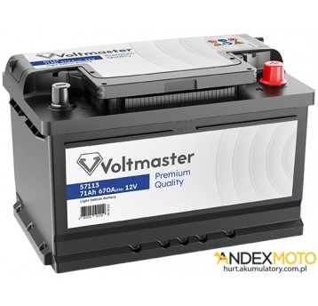 Akumulator 71 Ah 57113 VOLTMASTER