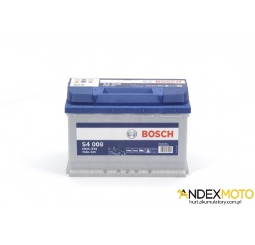 Akumulator 74 Ah BOSCH S4 S4008 0 092 S40 080