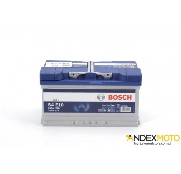 Akumulator 75 Ah BOSCH EFB S4E10 0 092 S4E 100
