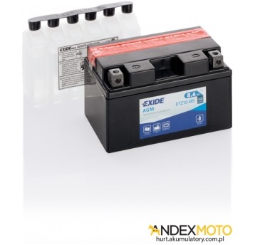 Akumulator 8,6 Ah EXIDE AGM dry charged ETZ10-BS
