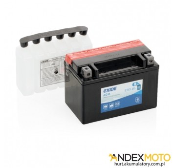Akumulator 8 Ah EXIDE AGM dry charged ETX9-BS