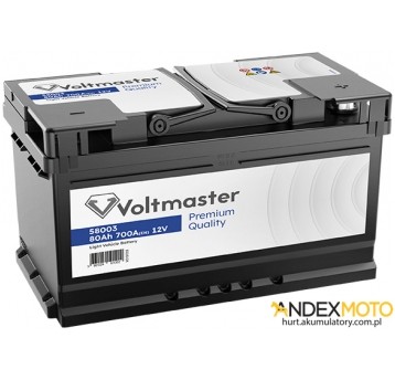 Akumulator 80 Ah 58003 VOLTMASTER