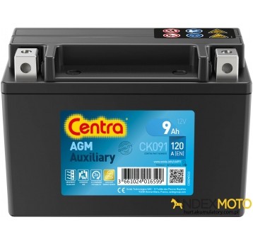 Akumulator 9 Ah CENTRA AUXILIARY CK091