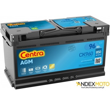 Akumulator 95 Ah CENTRA AGM CK960/ EK950