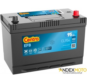 Akumulator 95 Ah CENTRA EFB CL954