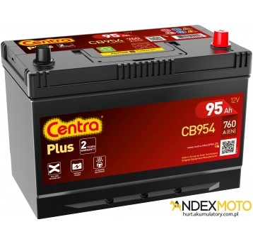 Akumulator 95 Ah CENTRA PLUS CB954