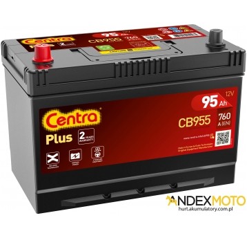 Akumulator 95 Ah CENTRA PLUS CB955