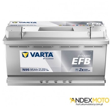 Akumulator 95 Ah VARTA DYNAMIC EFB N95 595500085