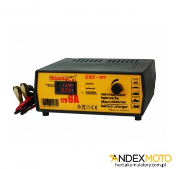 Ładowarka automatyczna EST-511 12V/6A