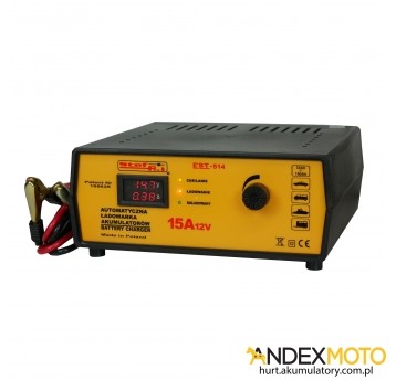 Ładowarka automatyczna EST-514 12V/15A