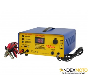 Ładowarka automatyczna EST-516M 12V/15A
